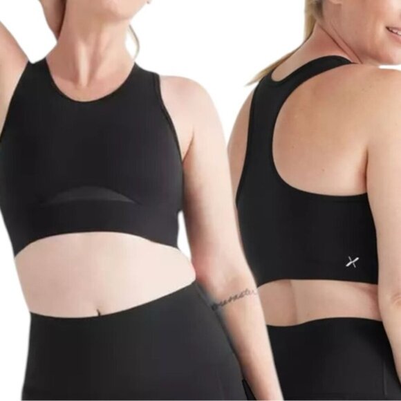 Knix Momenta Racerback Sports Bra XS Black - Picture 1 of 9